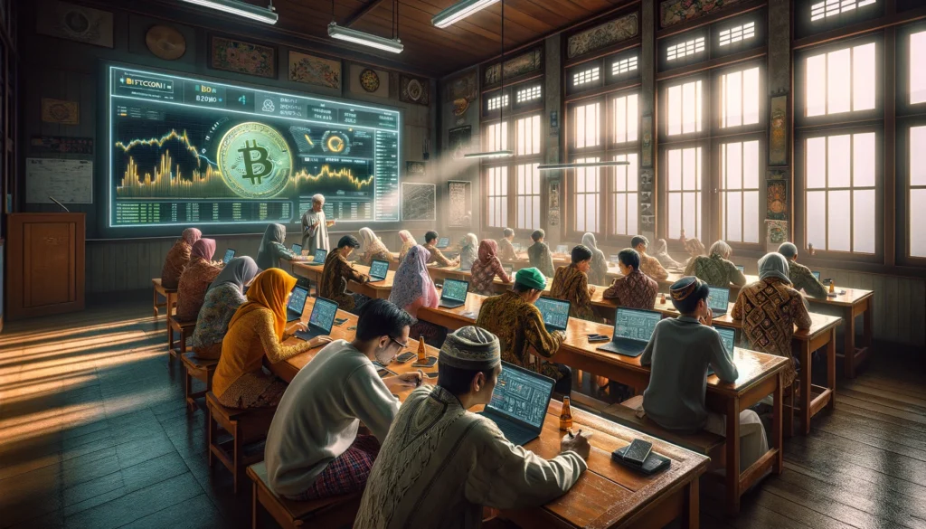 Edukasi 6 bitcoin-indonesia-studens-studying in class