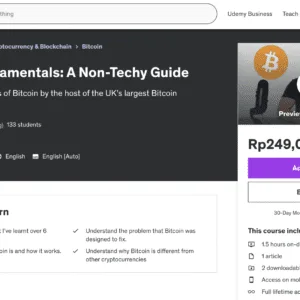 Dasar-Dasar Bitcoin: Kursus Udemy Panduan Non-Teknis oleh Jordan Walker