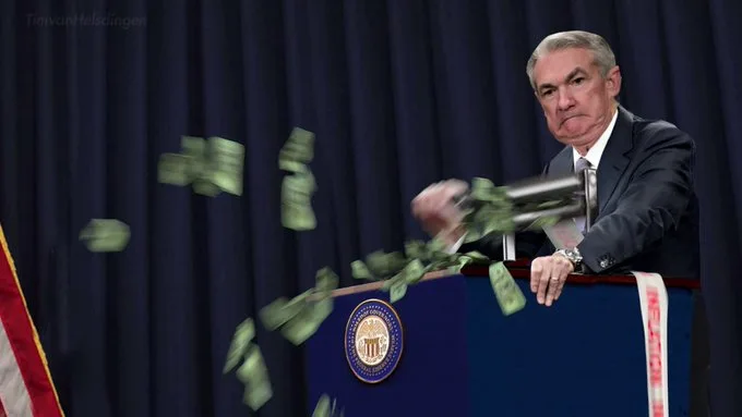 Pencetakan Uang: Jalan Menuju Inflasi dan Bitcoin sebagai Solusinya 2 Jerome-Powell-mencetak-uang