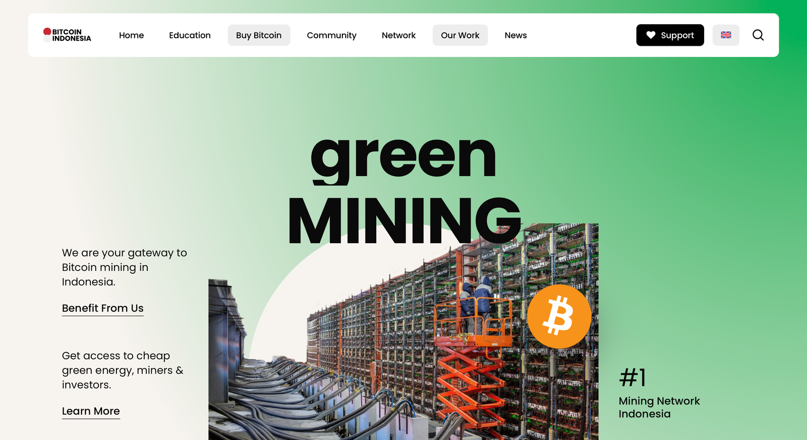 Green Bitcoin Mining - Bitcoin Indonesia