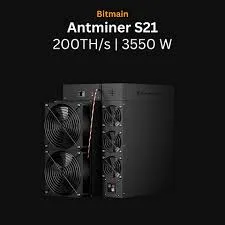 Bitmain Antminer S21 Bitcoin ASIC Penambang 3500W 200 TH/s