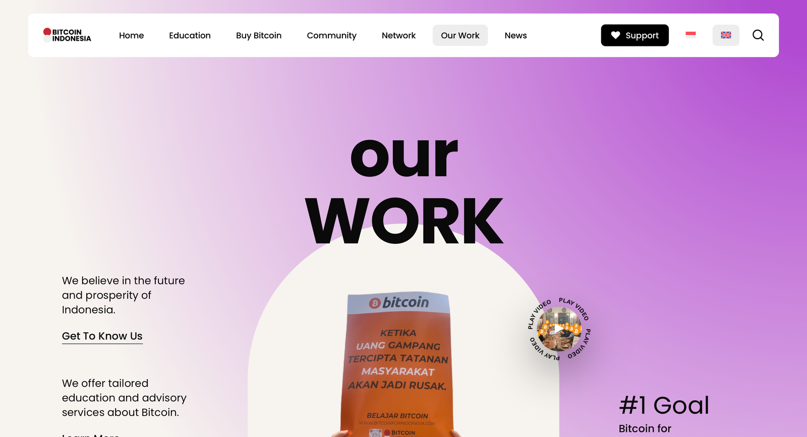 Our Work - Bitcoin Indonesia
