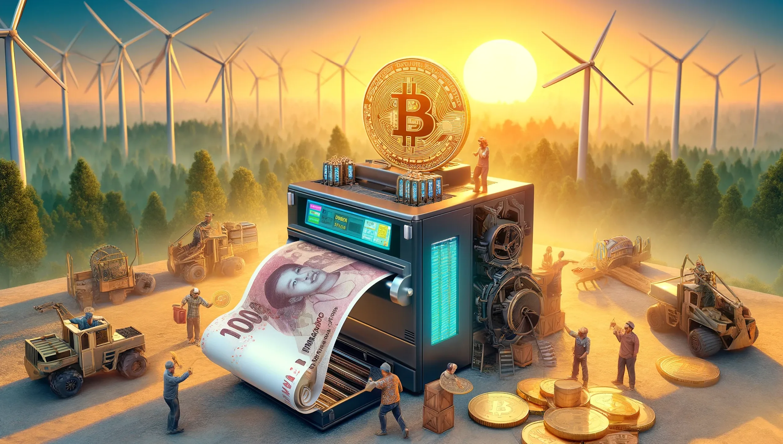 Penambangan Bitcoin di Indonesia dengan Energi Hijau