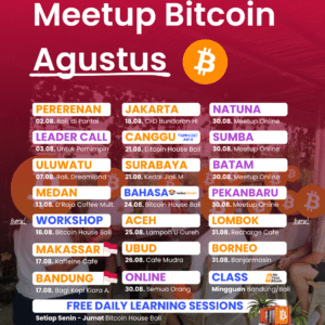 Bitcoin Meetup - Agustus - Community Meetups in Indonesia