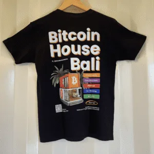 T-Shirt Bitcoin House Bali — foto 2