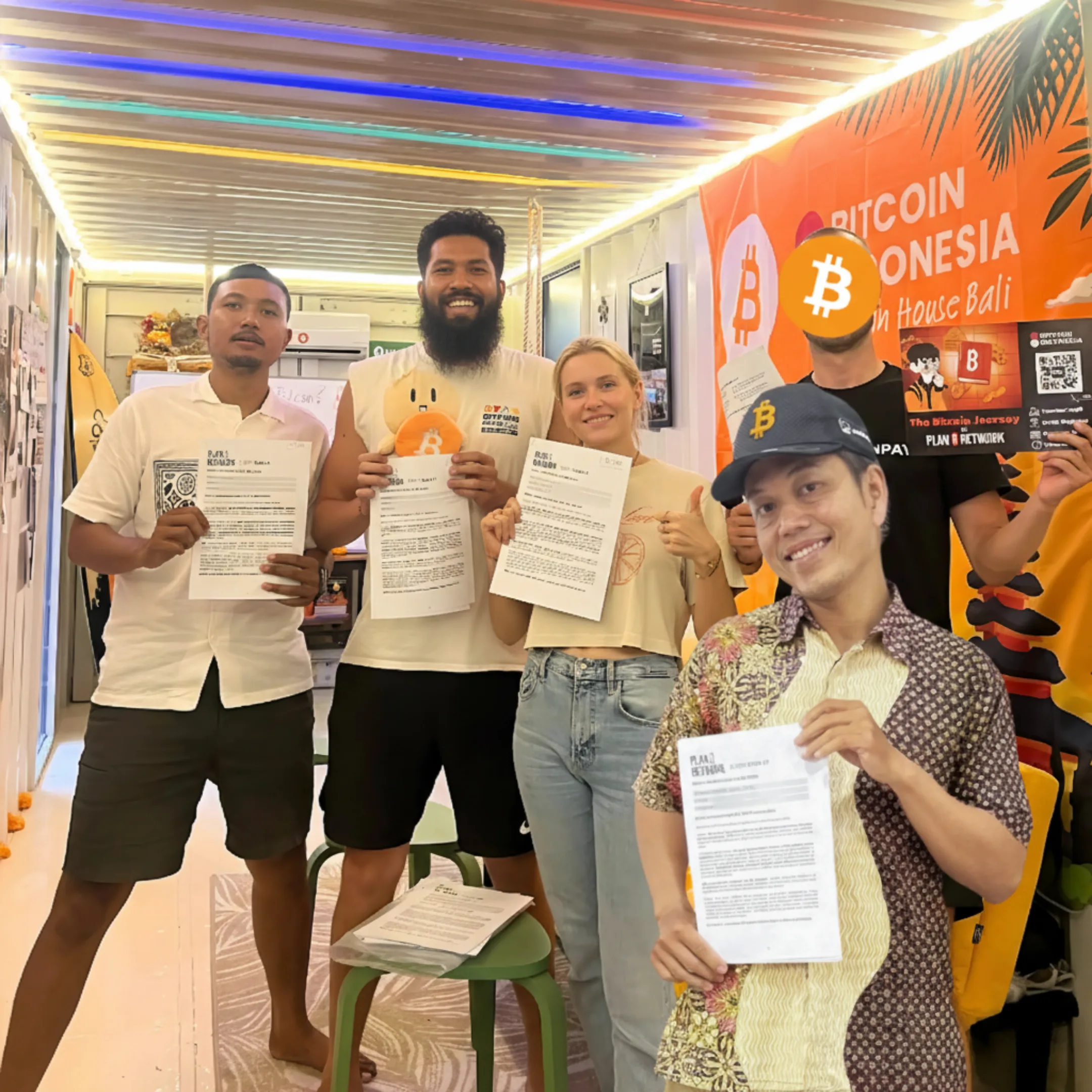 Bitcoin Plan B Certificate Bitcoin House Bali