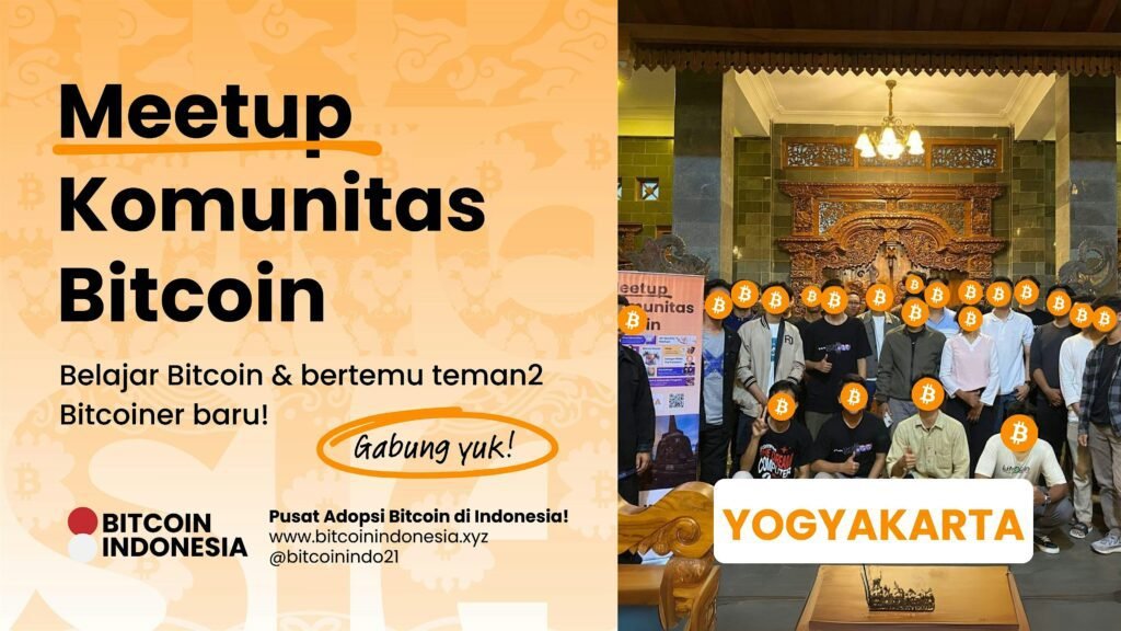 Bitcoin Indonesia Community Meetup Yogyakarta 25 April 2026