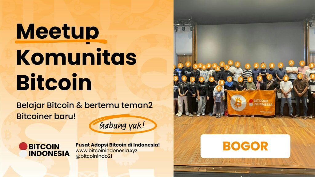 Bitcoin Indonesia Community Meetup Bogor 05 September 2026