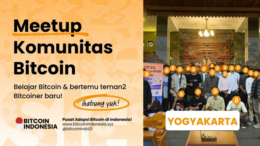 Bitcoin Indonesia Community Meetup Yogyakarta 04 Oktober 2026